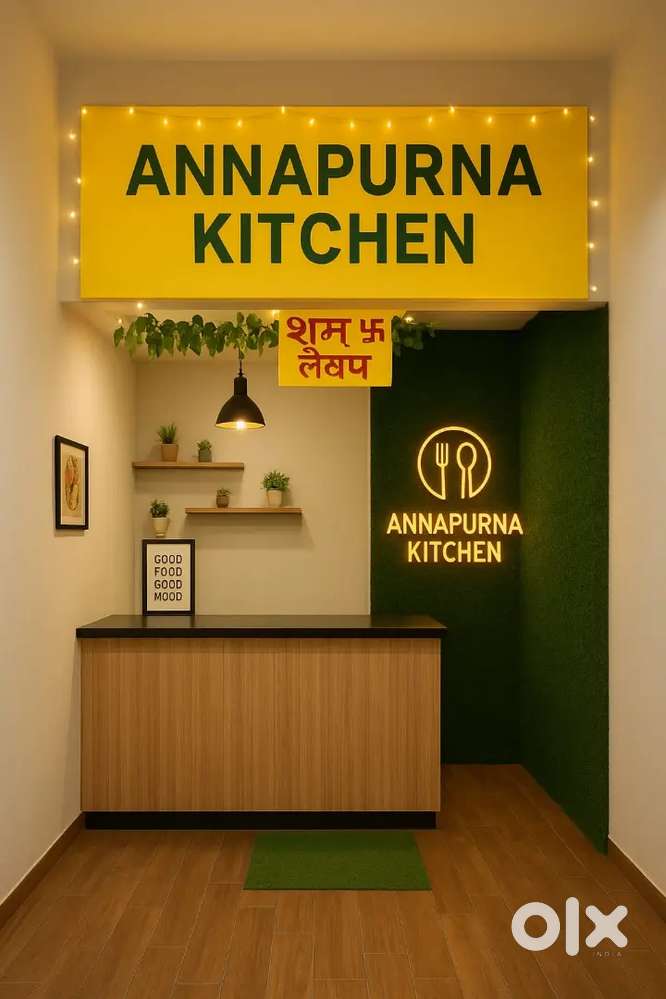 Only female helper for snacks and tea stall