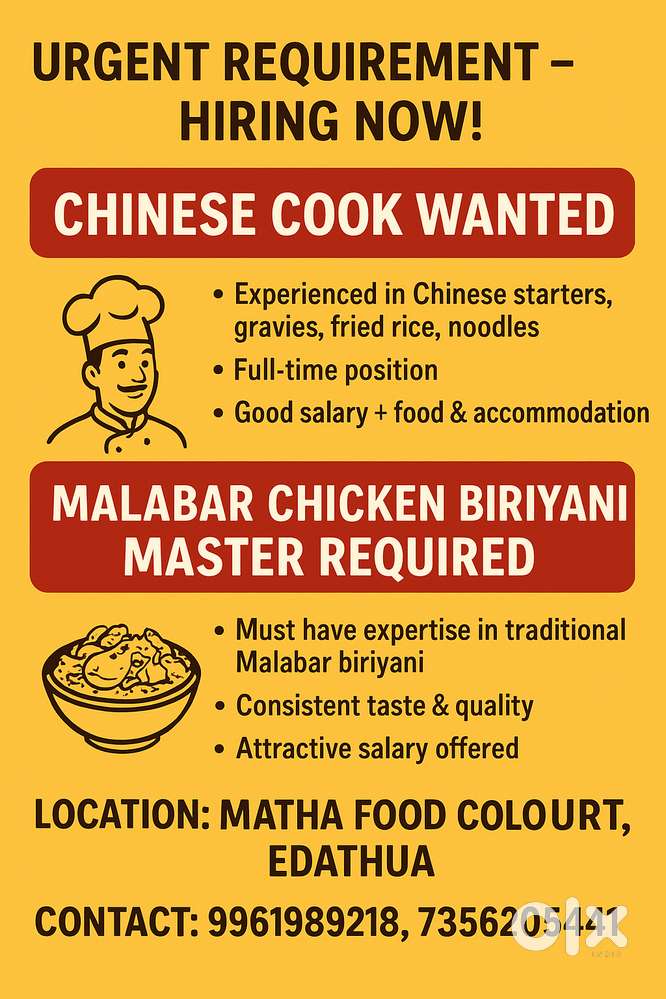 Urgent Requirement – Hiring Now!