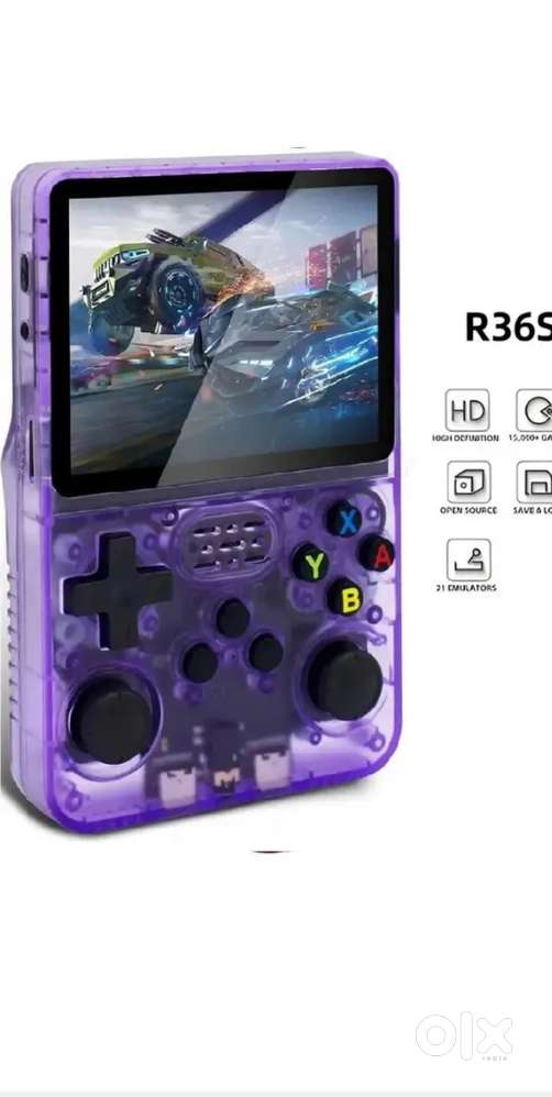 R36S game console with GTA vice City.