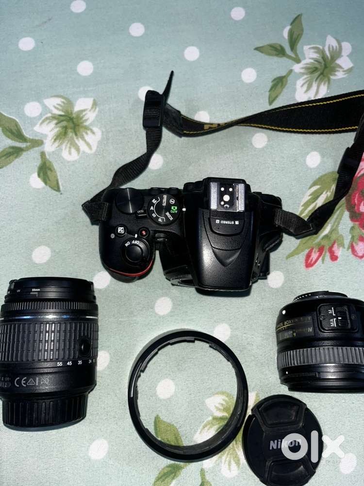 With 50mm lens afs display touch screen