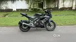 New condition, less driven Yamaha matte black  R15 V3 bike
