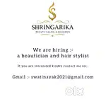 Hiring Beautician and Hair stylist