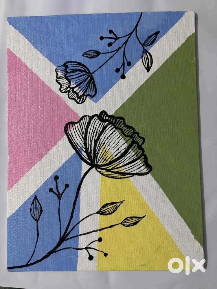 Boho Abstract Painting
