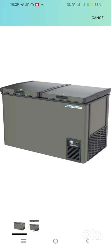 Voltas Deep Fridge & IFB 20 ltr white microwave