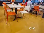 Waitress and cashier
