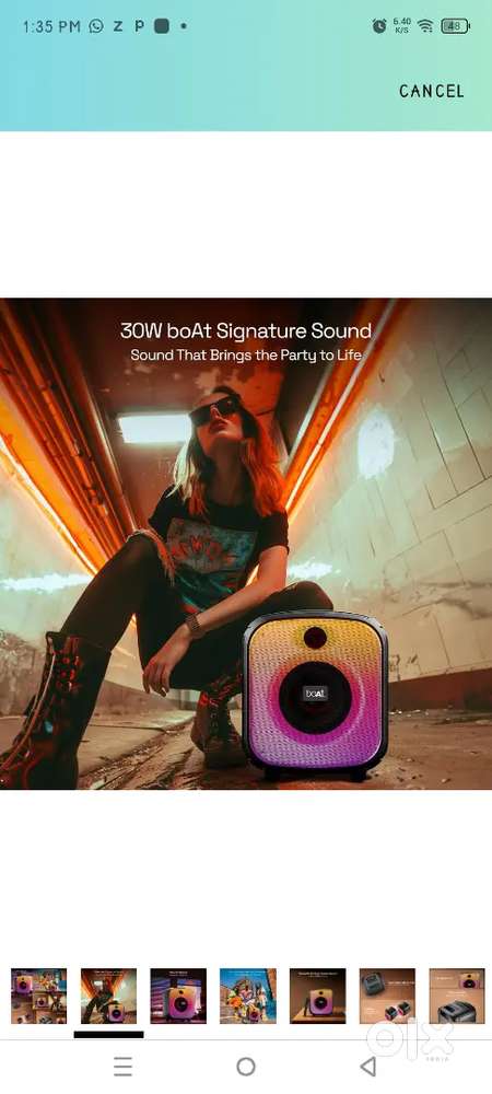 Boat  partypal 63 pro (unboxed with 6 month warranty)