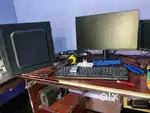 Cpu and monitor i5 2gb graphics SSD 240 gb and 16gb ram