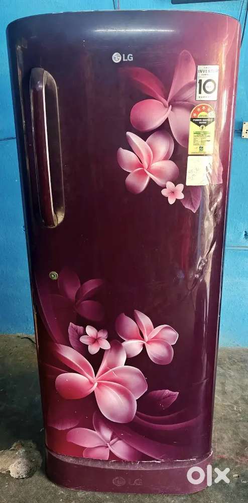 LG 235 litres single door fridge good condition