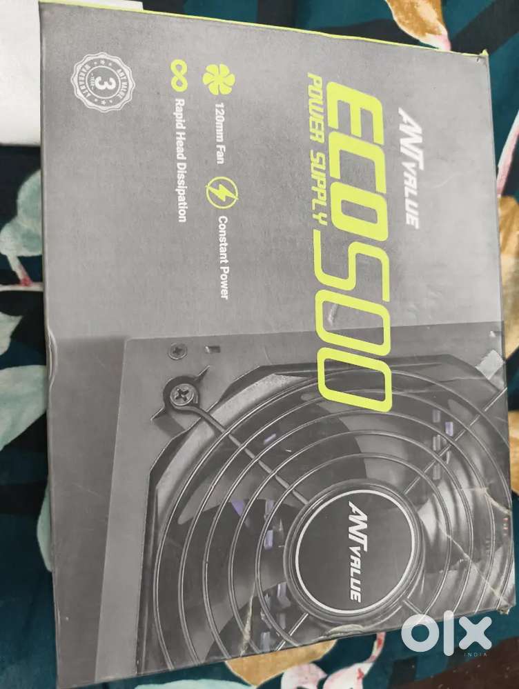 POWER SUPPLY AND DDR3 8GB RAM