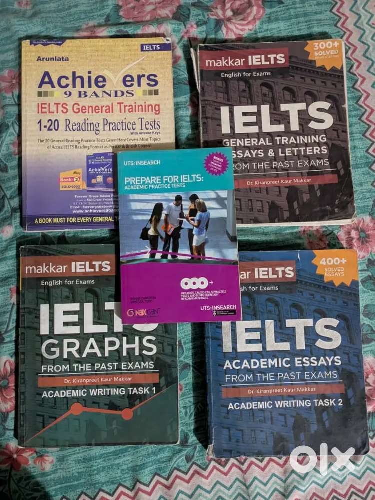 5 IELTS Books