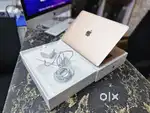 M1 Chip Gold Colour (With Box) 100% Battery Apple Macbook Air 13Inch
