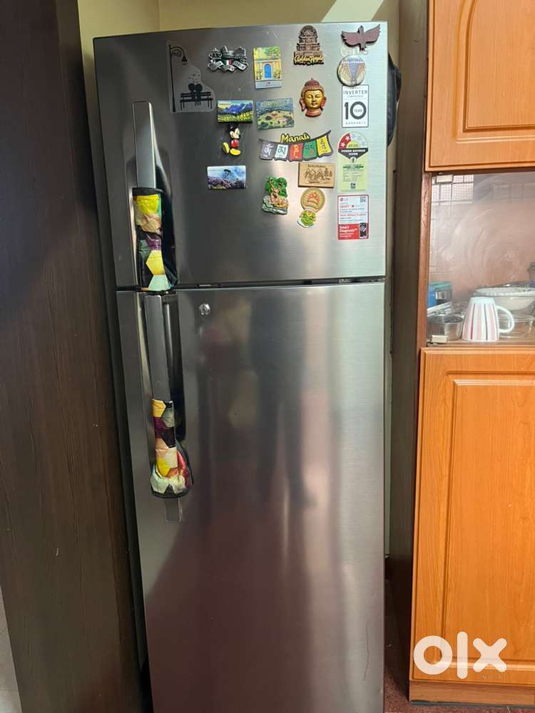 LG Double Door Refrigerator and LG washing machine