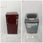 Best combo offer Godrej single door & IFB top load washing machine
