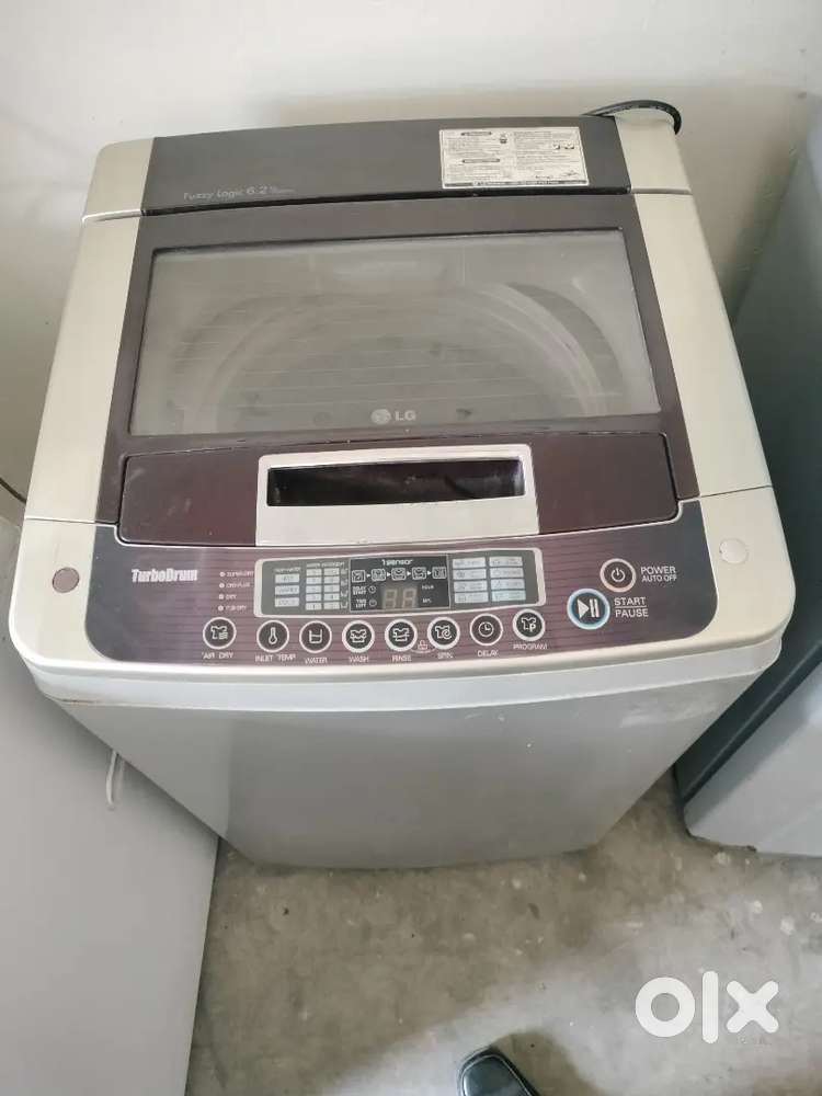 LG washing machine good condition top load 6.2 kgbn