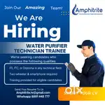 WE'RE HIRING – Water Purifier Maintenance Trainee