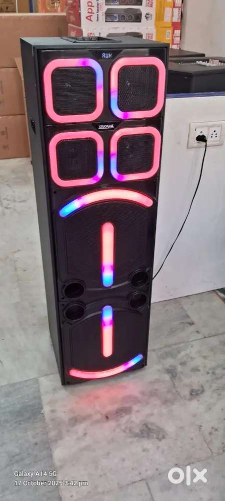 Takara party speaker double 10 inch subwoofer