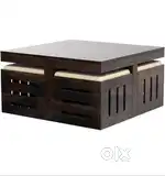 Center table (Sheesham) with 4 stools