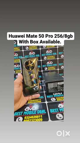 Huawei Mate 50 Pro 256/8gb Black Excellent Condition*Exchange Welcome*