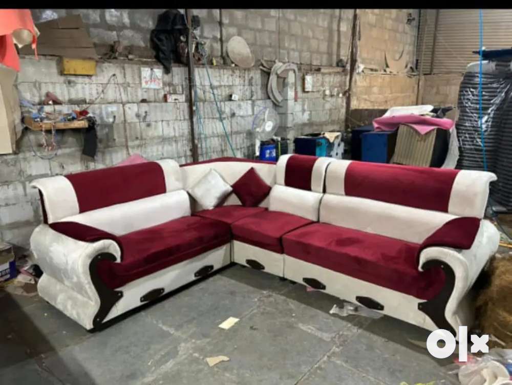 Two model L shaped Sofa set