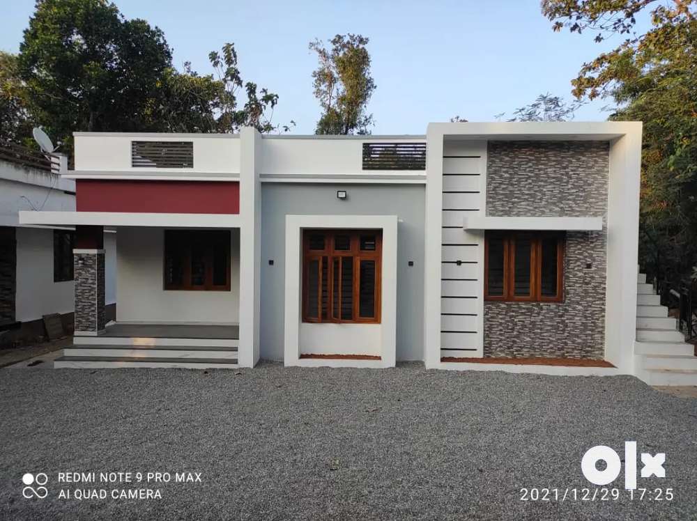 Simple contemporary style villa in your land-2 bhk house