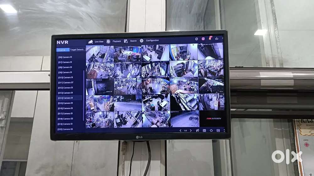 Cctv camera setup 4camera HD