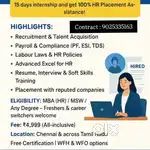 HR training HR intern