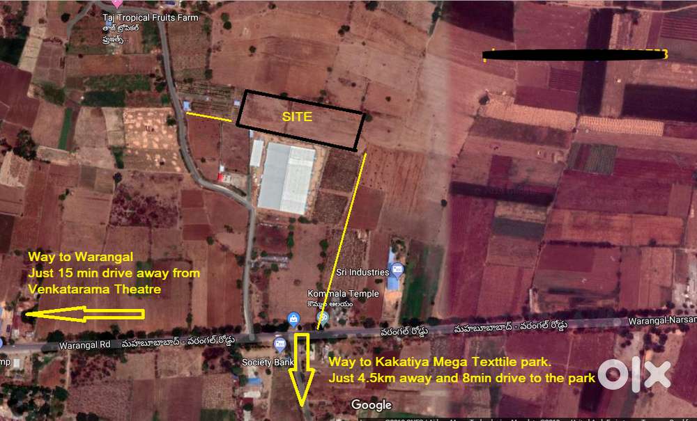 Urgent sale of land at Ookal, Geesugonda