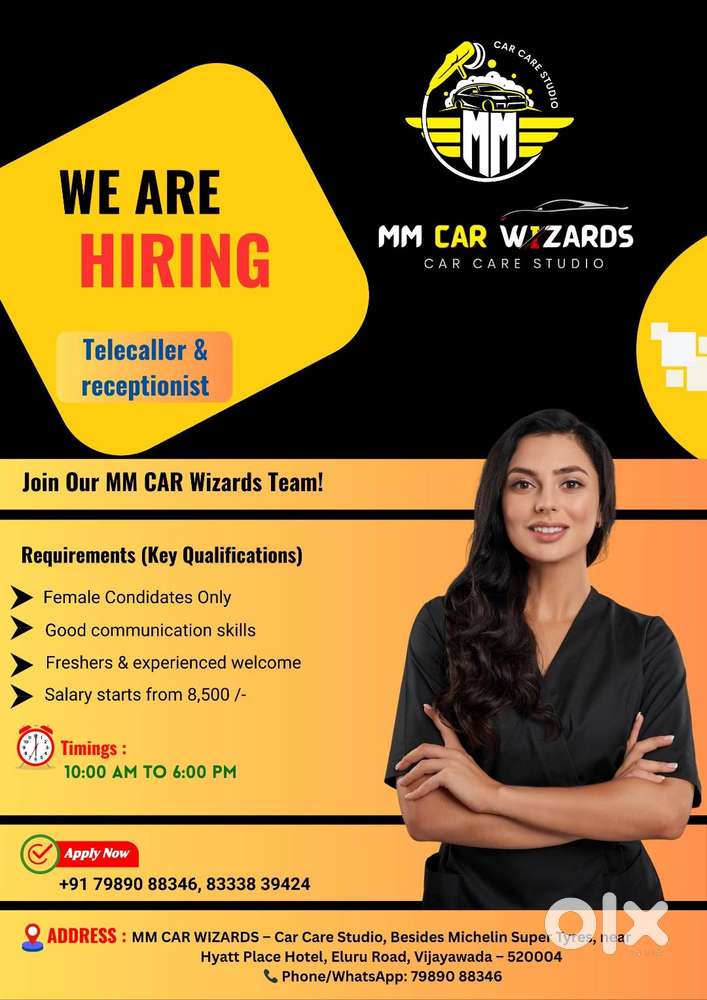 receptionist & Telecaller