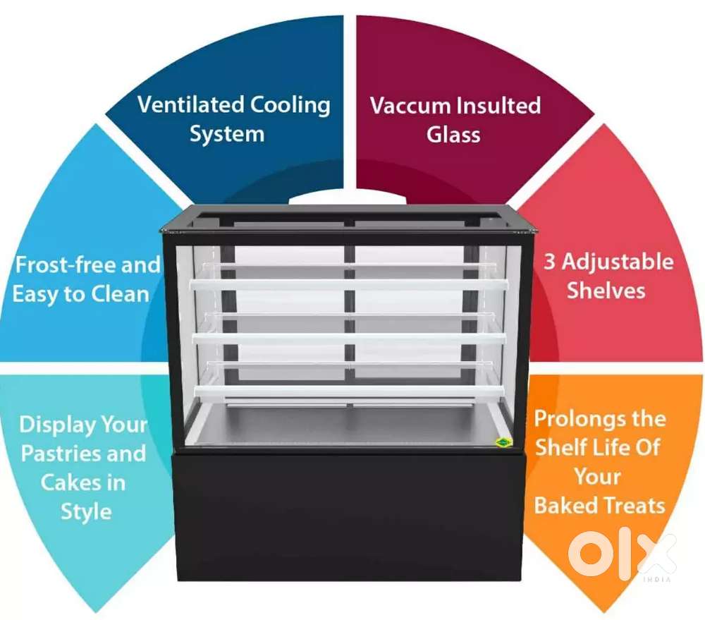 Western Visi Cooler and Cake Counter