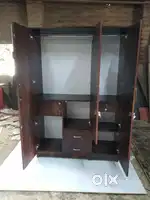 Brand New Wooden 3 Door Almirah/Wardrobe
