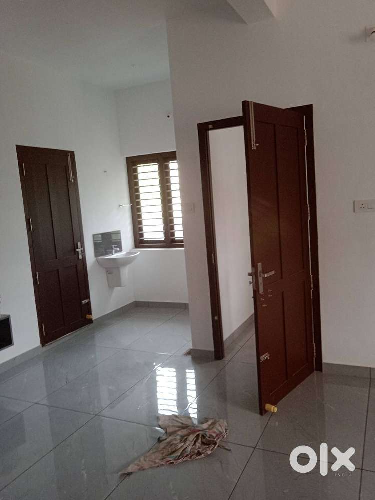 Newly built double storey house