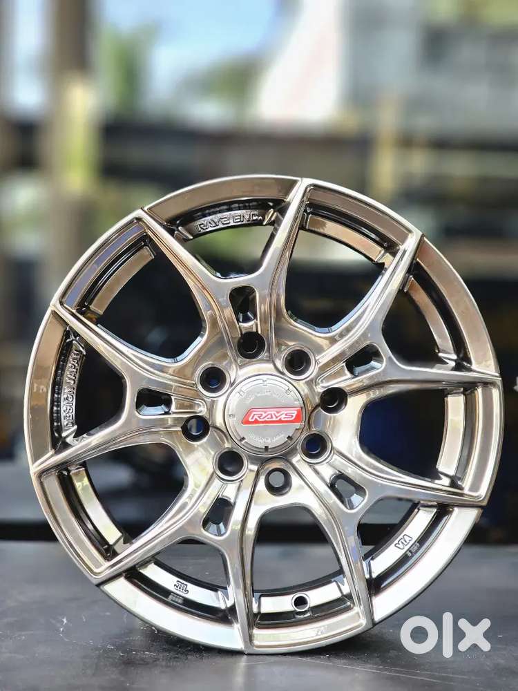 14 Inch 4 Hole 100/114 Pcd 5.5J Rays Metalic Imported Alloys