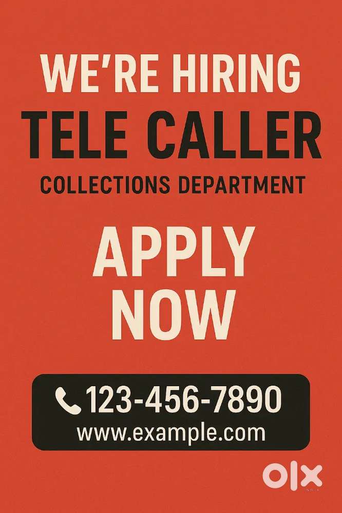 We are looking for a dedicated and energetic Tele-Caller to join