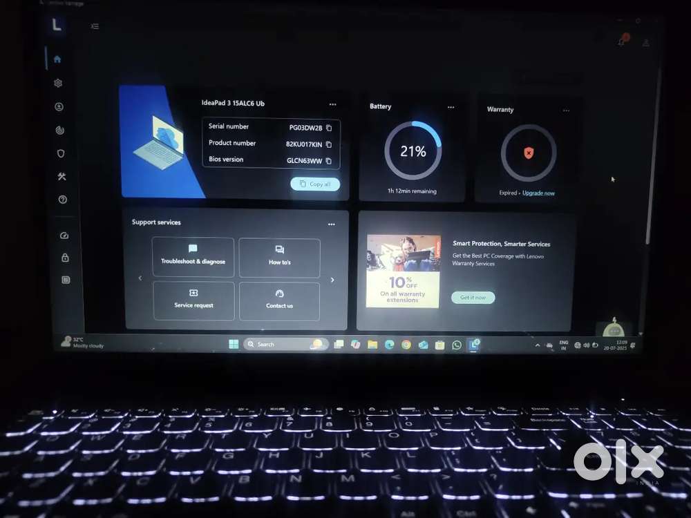 Lenovo IdeaPad slim 3 laptop