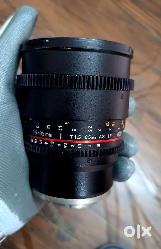 ROKINON Sony 85mm f/1.5 T MANUAL FOCUS full frame E mount LENS new