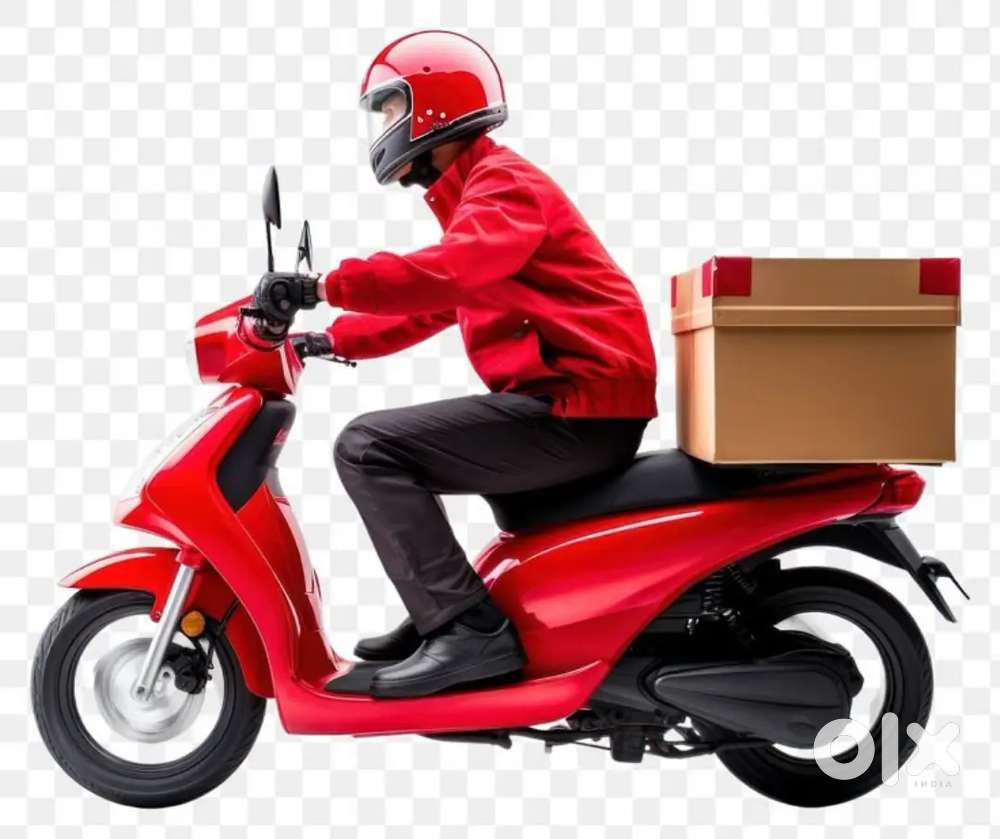 Delivery items in bike and scooter