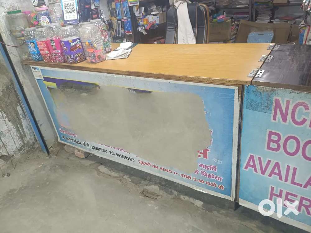 Wooden counter 8x2x3 for sale