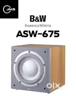 B&W : SUBWOOFER 10 INCH ASW 675