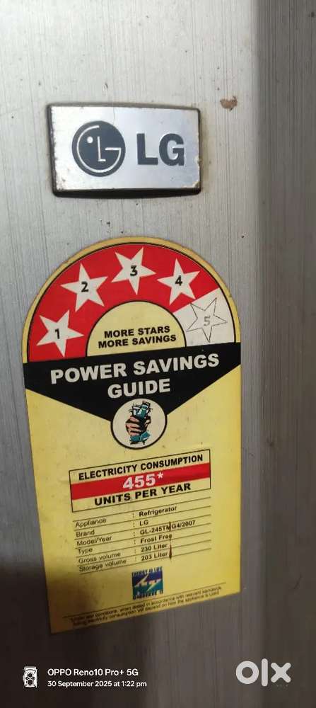 Super Duper LG Double Door [4 Star Fridge]