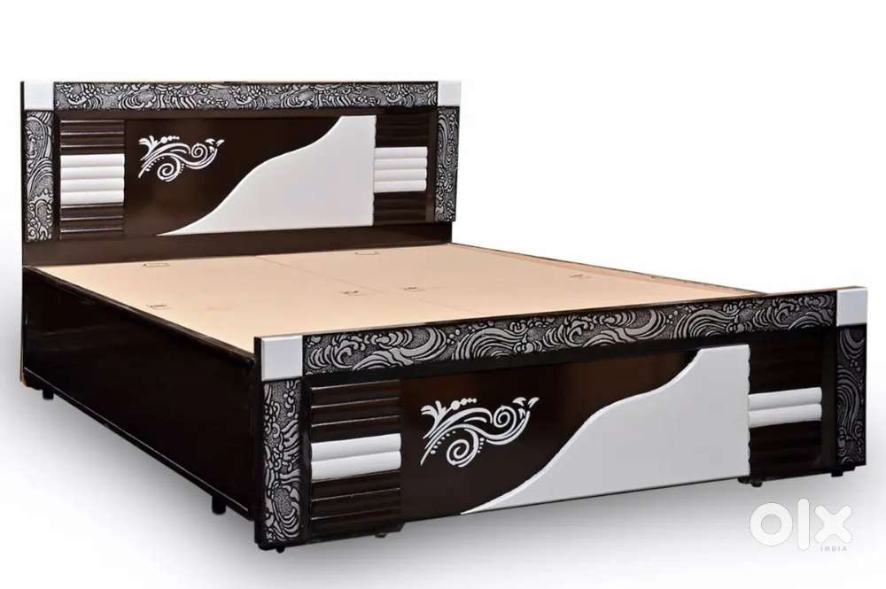New fresh pure ply made double bed id41 in cheapest rate.