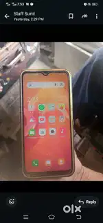 Y 15 vivo urgent selling contact me soon , I have to buy a new one.