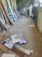Work space sheet roofed shed