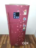 Latest models less used flower design double door fridge