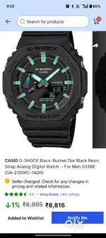 G Shock GA2100