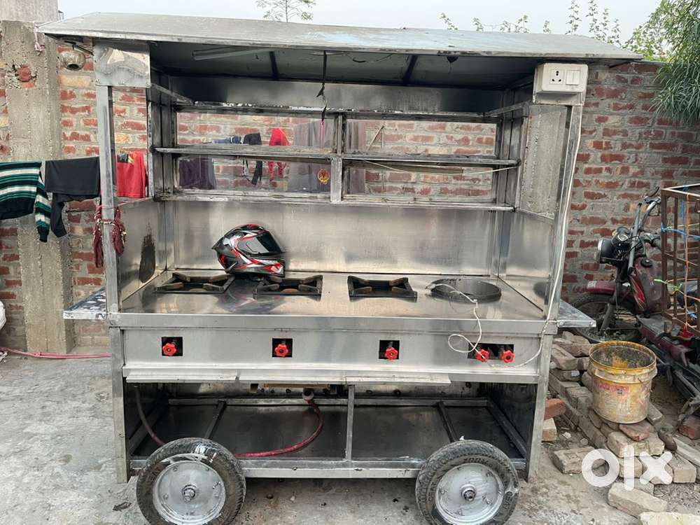 Food cart with fully high qulality stainless steel