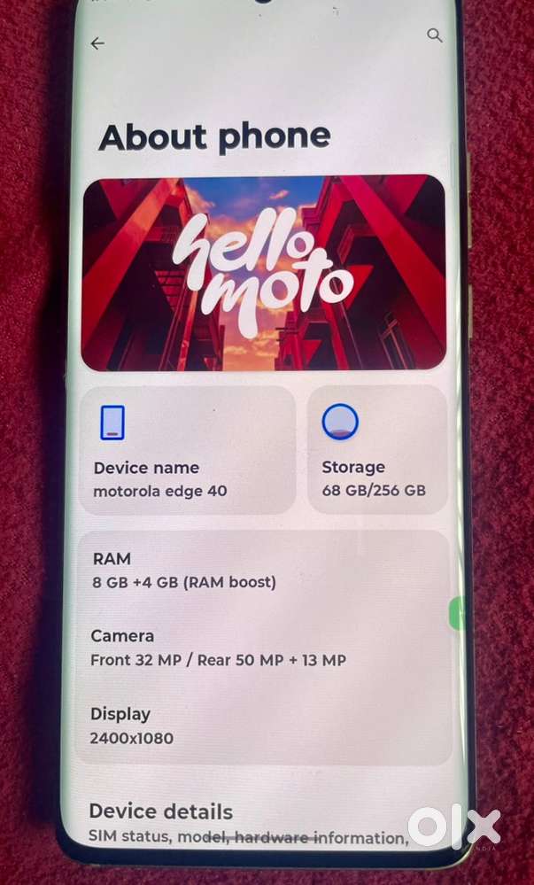 Motorola Edge 40
