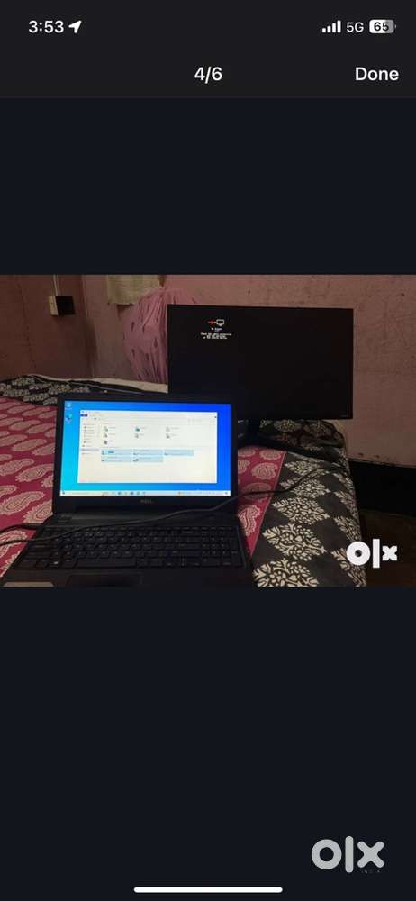 Inspiron 15 with a samsung monitor is on sell