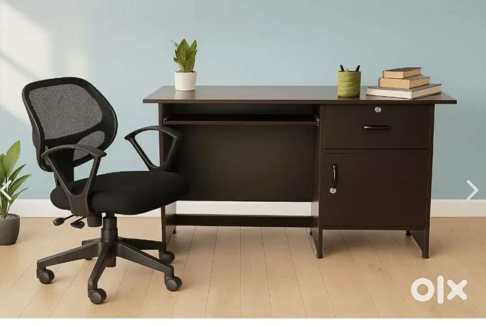 Computer table with chair