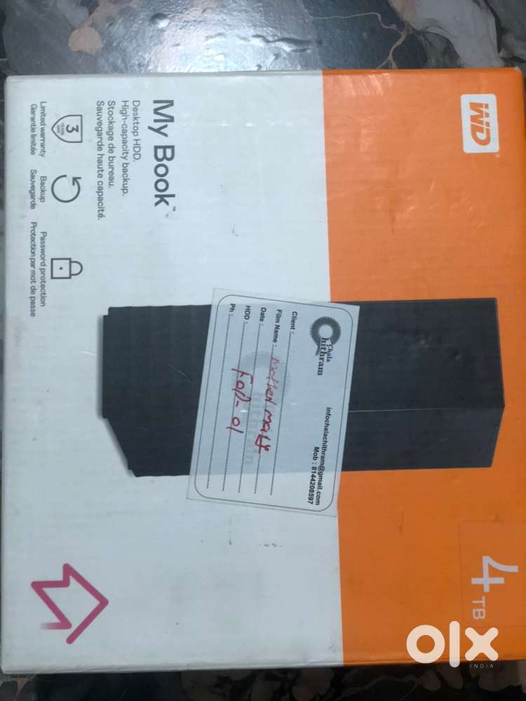 WD My book 4TB