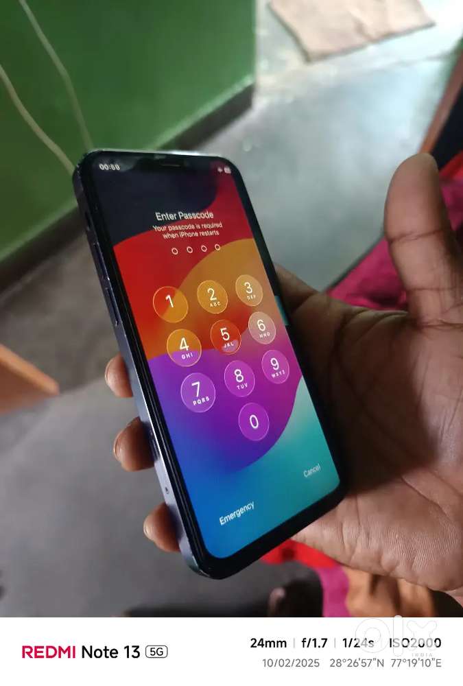 Iphone 12 mini 128Gb Storage Folder Kharab Hai Bus
